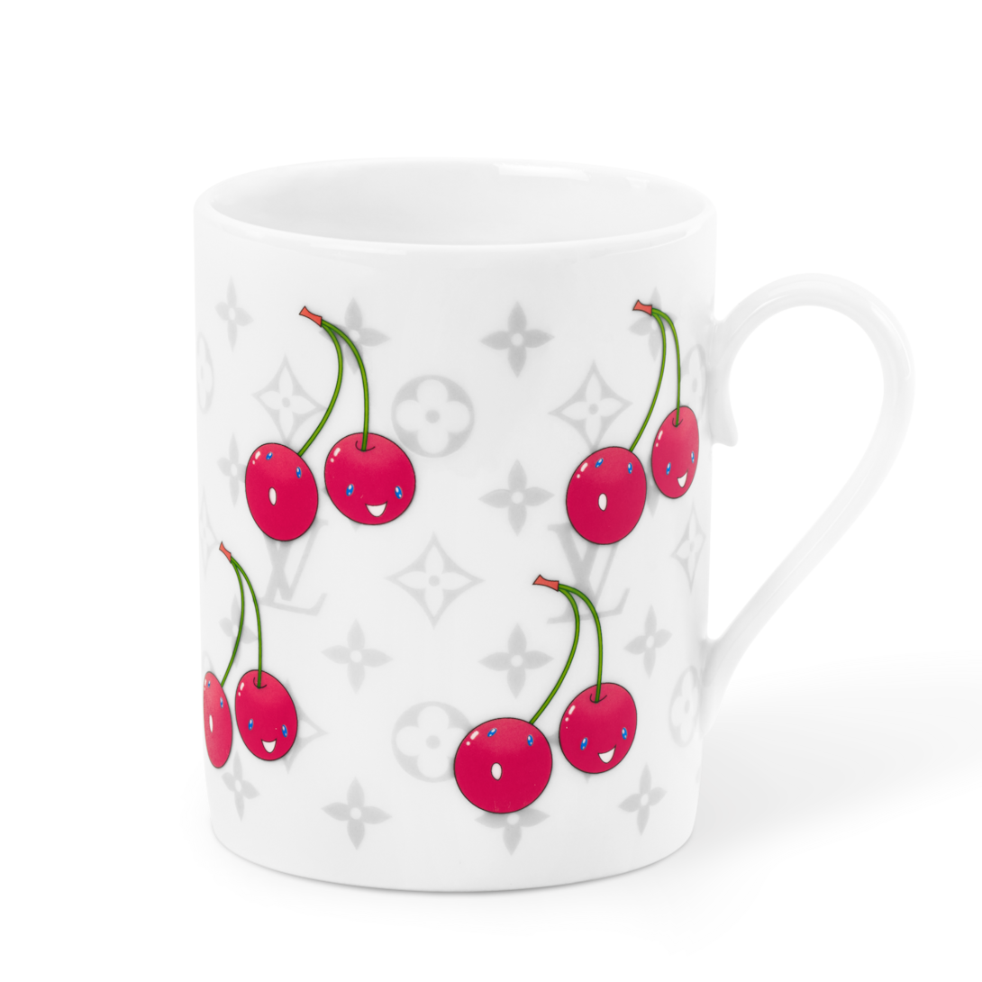 LV x TM Mug Monogram Cerises - Home and Art of Dining | LOUIS VUITTON